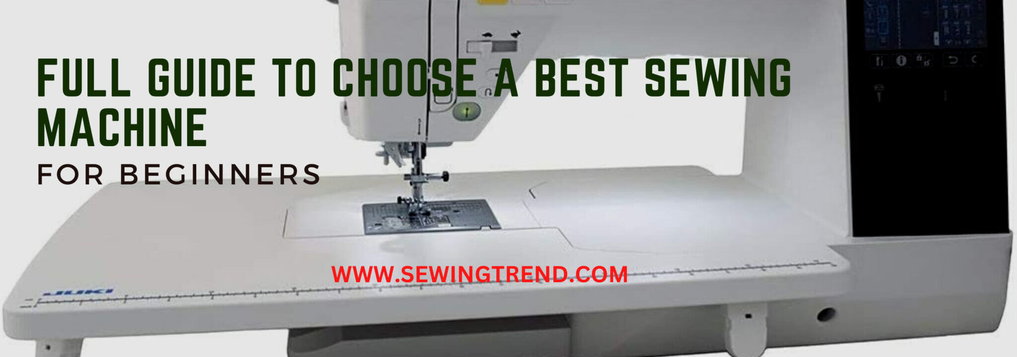 best sewing machine for making clothes